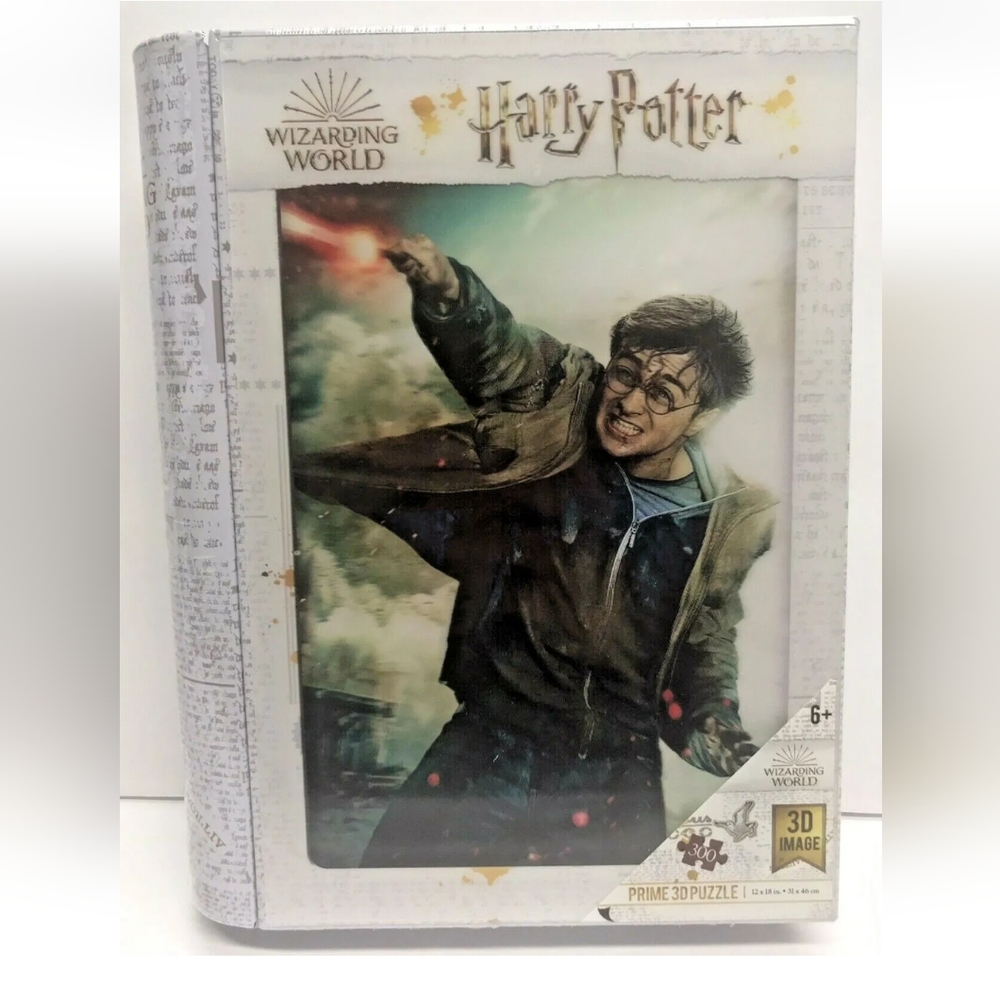 Harry Potter Wizarding World 3D Puzzle - 300 Pieces 12x18" New